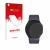 Front side of a product packaging with the brand logo upscreen. Next to it is the device Samsung Galaxy Watch 6 (44 mm) shown 