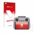 Front side of a product packaging with the brand logo upscreen. Next to it is the device DJI RC 2 shown with the corresponding