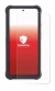 Image of the device Cubot King Kong 8 with a wide variety of screen protectors.