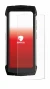 Image of the device Doogee S Mini with a wide variety of screen protectors.