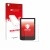 Front side of a product packaging with the brand logo upscreen. Next to it is the device Vivlio Light HD shown with the corres