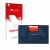 Front side of a product packaging with the brand logo upscreen. Next to it is the device AlphaTheta OMNIS-Duo shown with the c