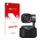Front side of a product packaging with the brand logo upscreen. Next to it is the device OBSBOT Tiny 2 shown with the correspo