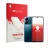 Front side of a product packaging with the brand logo upscreen. Next to it is the device Xiaomi Redmi 13C (Front+Camera) shown