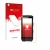 Front side of a product packaging with the brand logo upscreen. Next to it is the device iDTronic C9 RED shown with the corres