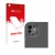 Front side of a product packaging with the brand logo upscreen. Next to it is the device Apple iPad Pro 13" 2024 (ONLY Camera 