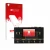 Front side of a product packaging with the brand logo upscreen. Next to it is the device Headrush Core shown with the correspo