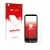 Front side of a product packaging with the brand logo upscreen. Next to it is the device SPC Zeus 4G Pro shown with the corres