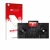 Front side of a product packaging with the brand logo upscreen. Next to it is the device AlphaTheta XDJ-AZ shown with the corr