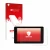 Front side of a product packaging with the brand logo upscreen. Next to it is the device Raspberry Pi Touchscreen 2 (7") shown