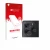 Front side of a product packaging with the brand logo upscreen. Next to it is the device Xiaomi Redmi Note 14 (ONLY Camera Len