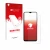 Front side of a product packaging with the brand logo upscreen. Next to it is the device ZTE Blade A35e shown with the corresp