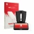Front side of a product packaging with the brand logo upscreen. Next to it is the device Vorwerk Thermomix TM7 shown with the 