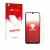 Front side of a product packaging with the brand logo upscreen. Next to it is the device Samsung Galaxy A26 5G shown with the 