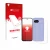 Front side of a product packaging with the brand logo upscreen. Next to it is the device Google Pixel 9a (Front+Back) shown wi