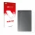 Front side of a product packaging with the brand logo upscreen. Next to it is the device Samsung Galaxy Tab S10 FE (Back) show