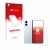 Front side of a product packaging with the brand logo upscreen. Next to it is the device Samsung Galaxy S25 Edge (Front+Camera