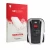 Front side of a product packaging with the brand logo upscreen. Next to it is the device Ecovacs Goat O800 RTK shown with the 