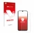 Front side of a product packaging with the brand logo upscreen. Next to it is the device Samsung Galaxy A17 4G shown with the 