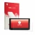 Front side of a product packaging with the brand logo upscreen. Next to it is the device Peugeot 3008 2023 shown with the corr