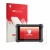 Front side of a product packaging with the brand logo upscreen. Next to it is the device Autel MaxiSys MS906 Pro shown with th
