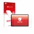 Front side of a product packaging with the brand logo upscreen. Next to it is the device Huawei MatePad 11.5" 2025 shown with 