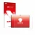 Front side of a product packaging with the brand logo upscreen. Next to it is the device Huawei MatePad Pro 13.2" 2025 shown w