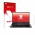 Front side of a product packaging with the brand logo upscreen. Next to it is the device Acer Nitro V 15 shown with the corres
