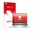 Front side of a product packaging with the brand logo upscreen. Next to it is the device MSI Prestige A16 AI+ shown with the c