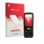 Front side of a product packaging with the brand logo upscreen. Next to it is the device Newland PT60 Narvalo shown with the c