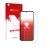Front side of a product packaging with the brand logo upscreen. Next to it is the device Tecno Spark 50 5G shown with the corr