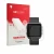 Front side of a product packaging with the brand logo upscreen. Next to it is the device Pebble Time 2 2026 shown with the cor