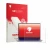 Front side of a product packaging with the brand logo upscreen. Next to it is the device MEDION Avantum 14 E1e shown with the 