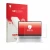Front side of a product packaging with the brand logo upscreen. Next to it is the device HP OmniBook 3 17 17-dp0233ngx shown w