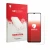 Front side of a product packaging with the brand logo upscreen. Next to it is the device ZTE Blade A56 shown with the correspo