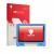 Front side of a product packaging with the brand logo upscreen. Next to it is the device Bufo Kids Tablet 10.1" shown with the