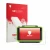 Front side of a product packaging with the brand logo upscreen. Next to it is the device Zebra WT6400 shown with the correspon