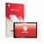 Front side of a product packaging with the brand logo upscreen. Next to it is the device Denver TIO-10525 shown with the corre