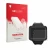 Front side of a product packaging with the brand logo upscreen. Next to it is the device Shearwater Peregrine TX shown with th