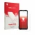 Front side of a product packaging with the brand logo upscreen. Next to it is the device Doogee V Max 2 shown with the corresp