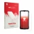 Front side of a product packaging with the brand logo upscreen. Next to it is the device Doogee Fire 7 Pro shown with the corr