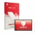 Front side of a product packaging with the brand logo upscreen. Next to it is the device Amazon Echo Show 21 shown with the co