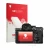 Front side of a product packaging with the brand logo upscreen. Next to it is the device Sony Alpha 7R VI shown with the corre