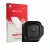 Front side of a product packaging with the brand logo upscreen. Next to it is the device GoPro Mission 1 Pro (Lens) shown with