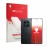 Front side of a product packaging with the brand logo upscreen. Next to it is the device Xiaomi Redmi Note 15 Pro 4G (Front+Ca