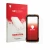 Front side of a product packaging with the brand logo upscreen. Next to it is the device Blackview Rock 2 shown with the corre