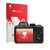 Front side of a product packaging with the brand logo upscreen. Next to it is the device Kodak Pixpro AZ425 shown with the cor