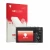 Front side of a product packaging with the brand logo upscreen. Next to it is the device Panasonic Lumix DC-TZ99E-S shown with