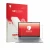 Front side of a product packaging with the brand logo upscreen. Next to it is the device Lenovo ThinkBook 14 Gen 9 shown with 