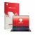 Front side of a product packaging with the brand logo upscreen. Next to it is the device Acer Nitro V16S shown with the corres